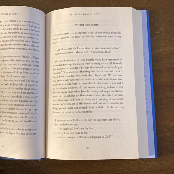 Beyond Blessed God's Perfect Plan to Overcome All Financial Stress (hardcover) - Picture 5 of 11